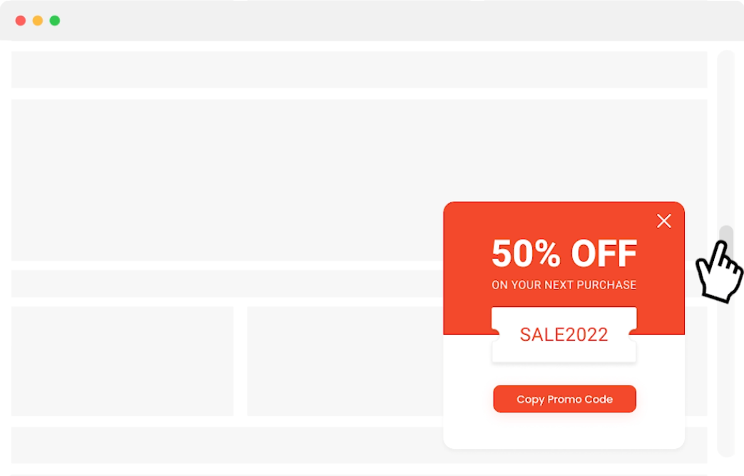 On-scroll pop-up On-scroll pop-up